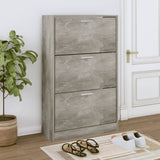 Vidaxl Schong Cabinet 63x24x103 cm veraarbechte Holzkonkrete Präis