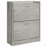 Armoire à chaussures Vidaxl 63x24x81 cm Prix de béton en bois transformé