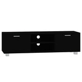 Vidaxl tv-meubel 140x40,5x35 cm bewerkt hout zwart