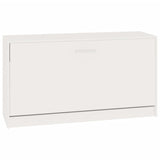 Stojan na boty Vidaxl 80x24x45 cm Zpracované dřevo High Gloss White