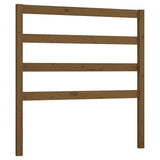 Vidaxl hoofdbord 96x4x100 cm massief grenenhout honingbruin