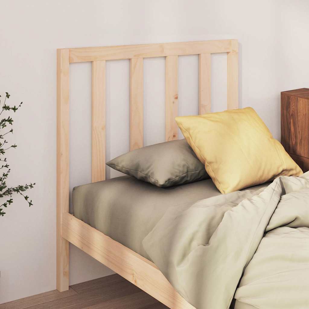Vidaxl hoofdbord 81x4x100 cm massief grenenhout