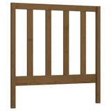 Vidaxl hoofdbord 81x4x100 cm massief grenenhout honingbruin