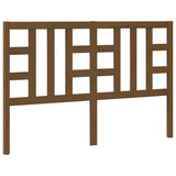 Vidaxl hoofdbord 146x4x100 cm massief grenenhout honingbruin
