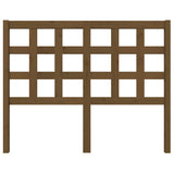 Vidaxl hoofdbord 125,5x4x100 cm massief grenenhout honingbruin