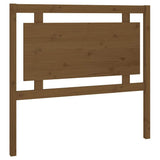 Vidaxl hoofdbord 105,5x4x100 cm massief grenenhout honingbruin