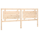 Vidaxl hoofdbord 205,5x4x100 cm massief grenenhout