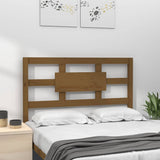 Vidaxl hoofdbord 80,5x4x100 cm massief grenenhout honingbruin