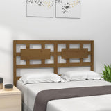 Vidaxl hoofdbord 125,5x4x100 cm massief grenenhout honingbruin