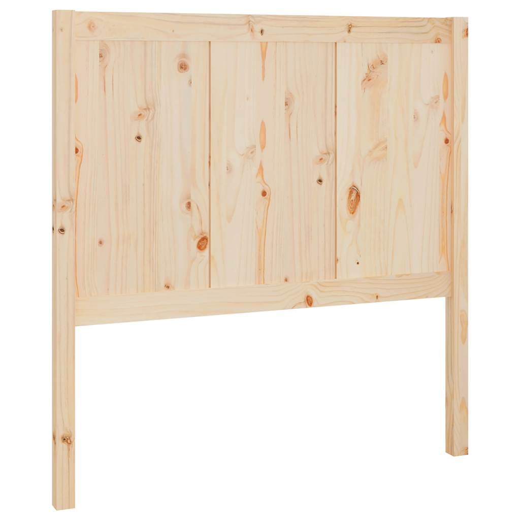 Vidaxl hoofdbord 105,5x4x100 cm massief grenenhout