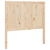 Vidaxl hoofdbord 105,5x4x100 cm massief grenenhout