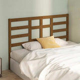 Vidaxl hoofdbord 156x4x104 cm massief grenenhout honingbruin
