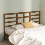 Vidaxl hoofdbord 186x4x104 cm massief grenenhout honingbruin