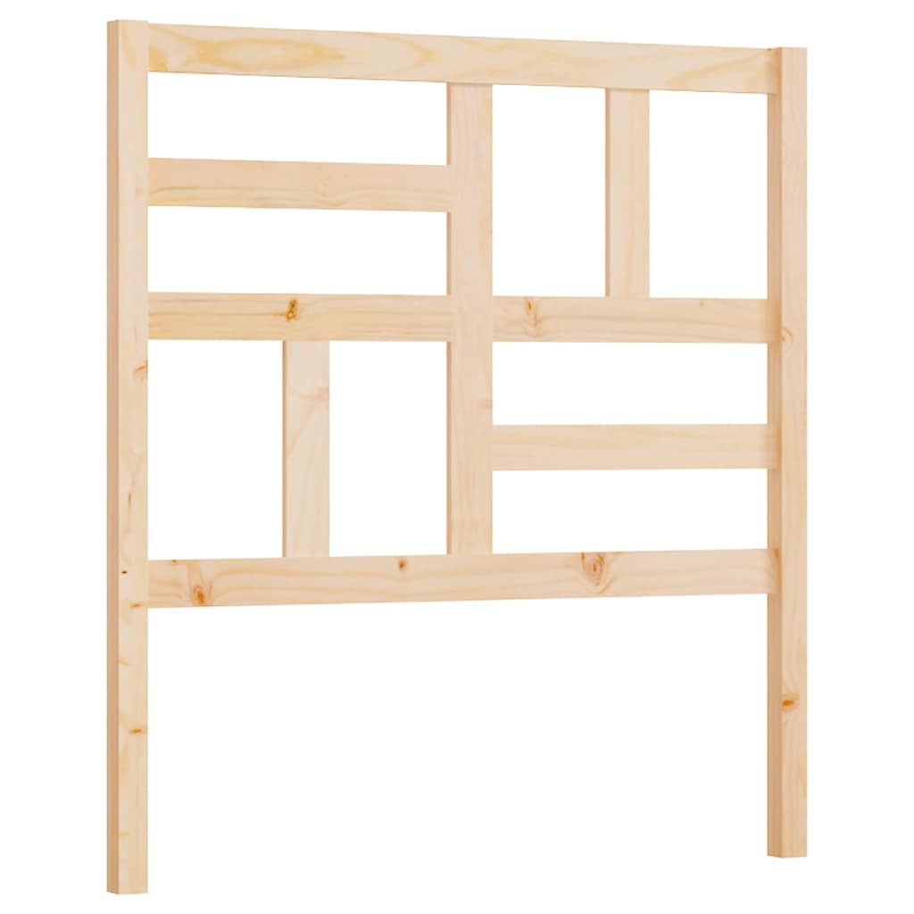 Vidaxl hoofdbord 81x4x104 cm massief grenenhout