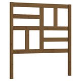 Vidaxl hoofdbord 96x4x104 cm massief grenenhout honingbruin