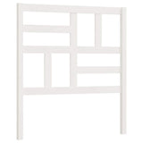 Vidaxl hoofdbord 106x4x104 cm massief grenenhout wit