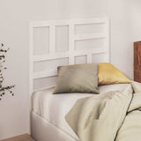 Vidaxl hoofdbord 106x4x104 cm massief grenenhout wit