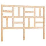 Vidaxl hoofdbord 146x4x104 cm massief grenenhout