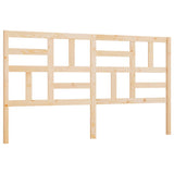 Vidaxl hoofdbord 206x4x104 cm massief grenenhout