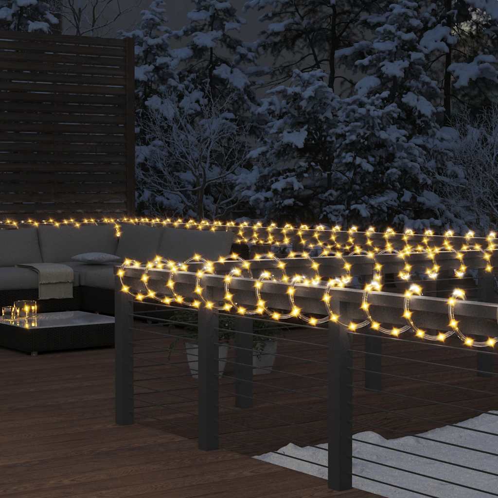 Guirlande lumineuse Vidaxx avec 480 LED blanc chaud 20 m PVC