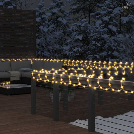 Guirlande lumineuse Vidaxx avec 1200 LED blanc chaud 50 m PVC