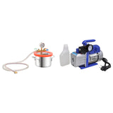 Vidaxl Vacuum Chamber with 1-speed pump 3.7 L