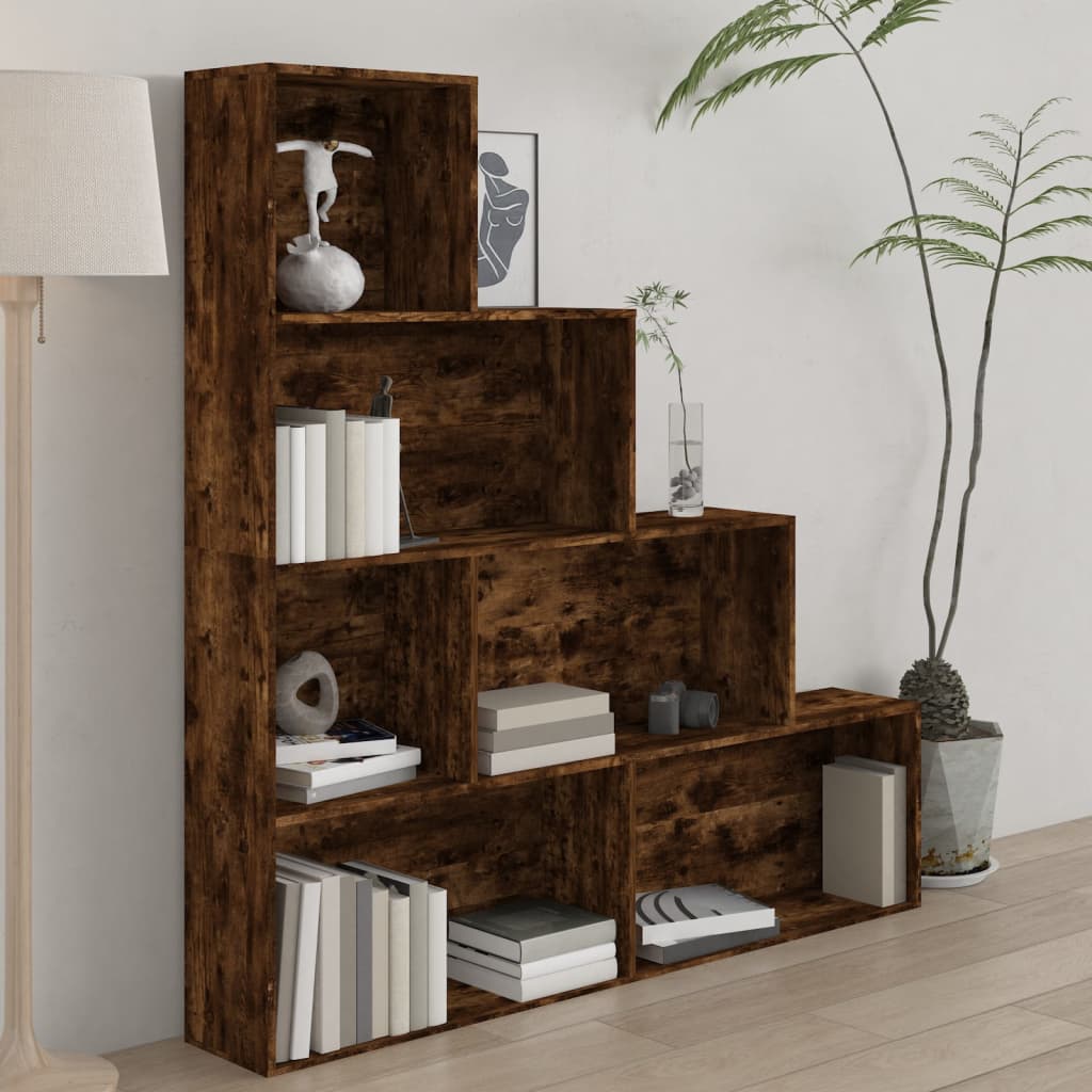 Vidaxl boekenkast 155x24x160 cm gerookt eikenkleurig