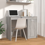 Vidaxl bureau 100x50x76 cm bewerkt hout grijs sonoma eikenkleurig