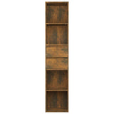 Vidaxl boekenkast 36x30x171 cm bewerkt hout gerookt eikenkleurig