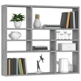 Vidaxl wandschap 90x16x78 cm bewerkt hout grijs sonoma eikenkleurig
