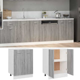 Vidaxl onderkast lyon 60x46x81,5 cm grijs sonoma eikenkleurig