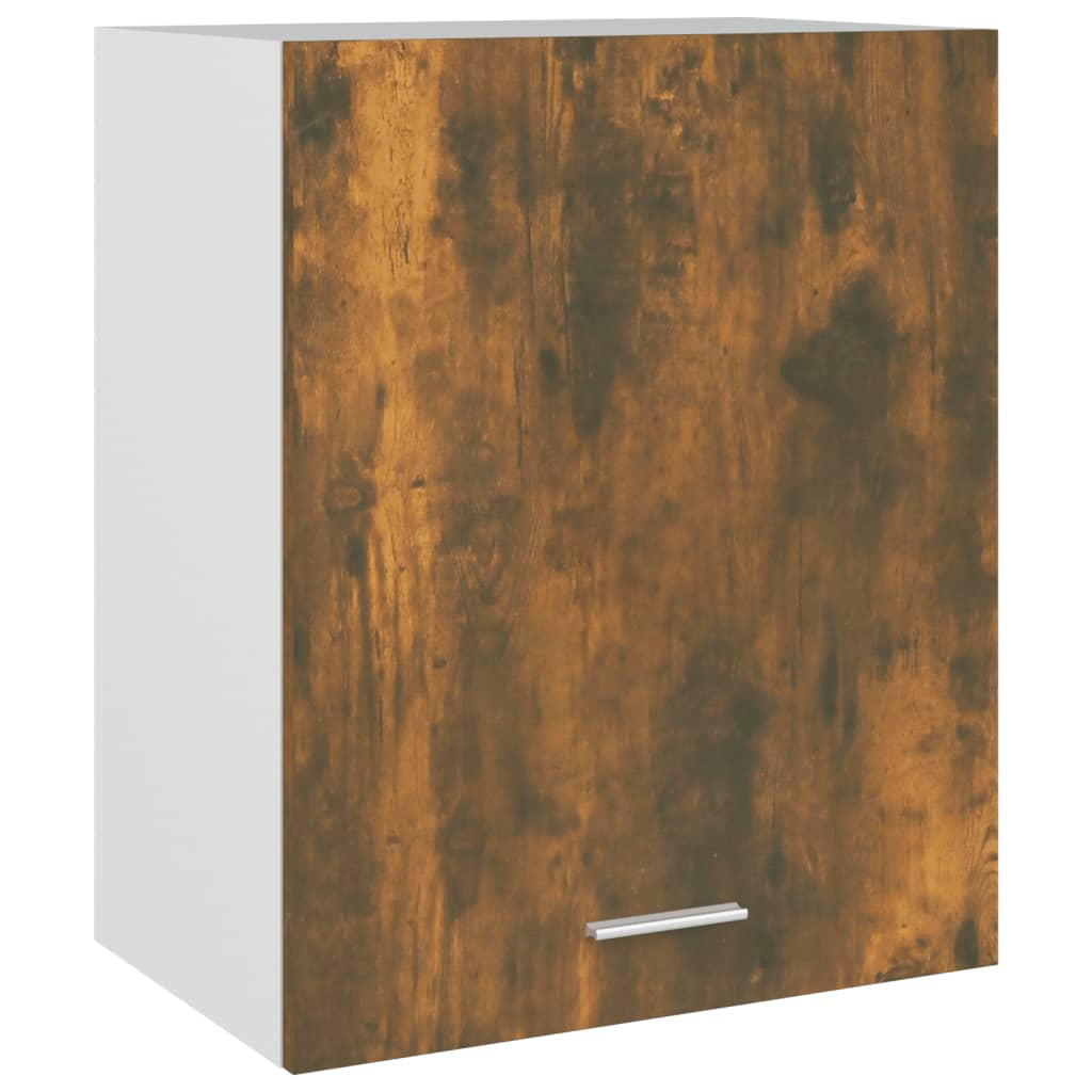Vidaxl bovenkast lyon 50x31x60 cm bewerkt hout gerookt eikenkleurig