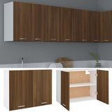Vidaxl bovenkast lyon 80x31x60 cm bewerkt hout bruin eikenkleur
