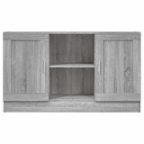 Vidaxl dressoir 120x30,5x70 cm bewerkt hout grijs sonoma eikenkleurig