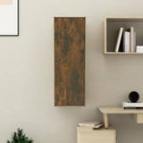 Vidaxl tv-meubel 30,5x30x90 cm bewerkt hout gerookt eikenkleur