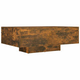 Vidaxl salontafel 85x55x31 cm bewerkt hout gerookt eikenkleurig