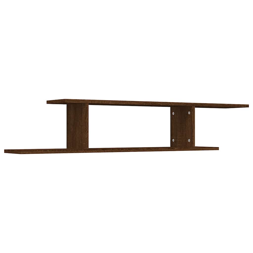 Vidaxl tv-wandschap 125x18x23 cm bewerkt hout bruin eikenkleur