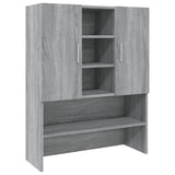 Vidaxl Washing Machine Counboard 70.5x25.5x90 cm Gray Sonoma Oak -Colored