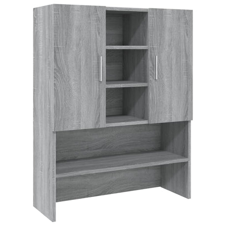 Vidaxl Washing Machine Counboard 70.5x25.5x90 cm Gray Sonoma Oak -Colored