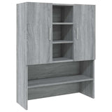 Vidaxl Washing Machine Counboard 70.5x25.5x90 cm Gray Sonoma Oak -Colored