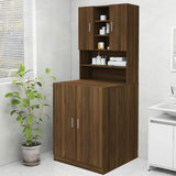 Vidaxl Washing Machine Counboard 70.5x25.5x90 cm Couleur de chêne marron