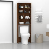 Vidaxx meuble lave linge 64x24x190 cm coloris chêne marron