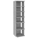 Racks de chaussures Vidaxl 2 PCS 27.5x27x102 cm Bois de bois de bois sonoma