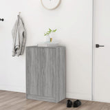 Vidaxl Schong Cabinet 60x3392 cm Expertéiert Holz Grey Sonoma Oakfaarf