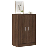 Vidaxx armoire à chaussures 60x35x92 cm bois fini couleur chêne marron