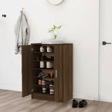 VidaXL shoe cabinet 60x35x92 cm Cut wood brown oak color