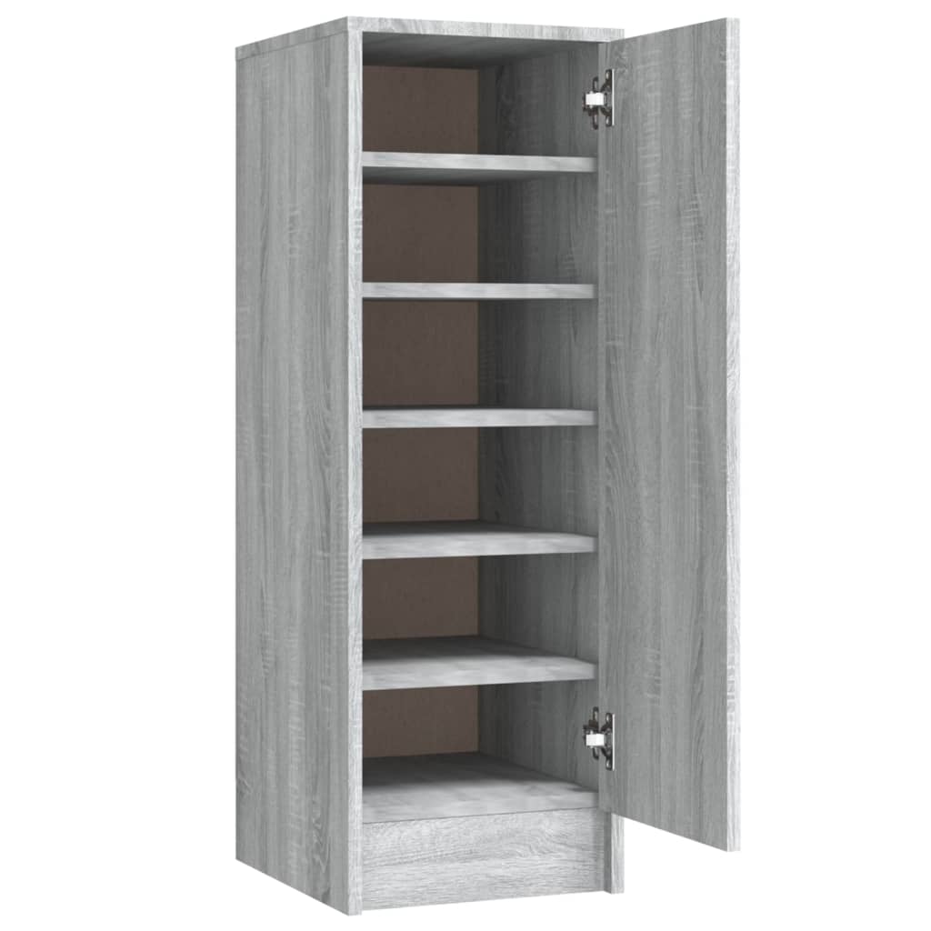 Vidaxl Cabinet da scarpe 32x35x92 cm Properpata in legno Sonoma Oak colorato