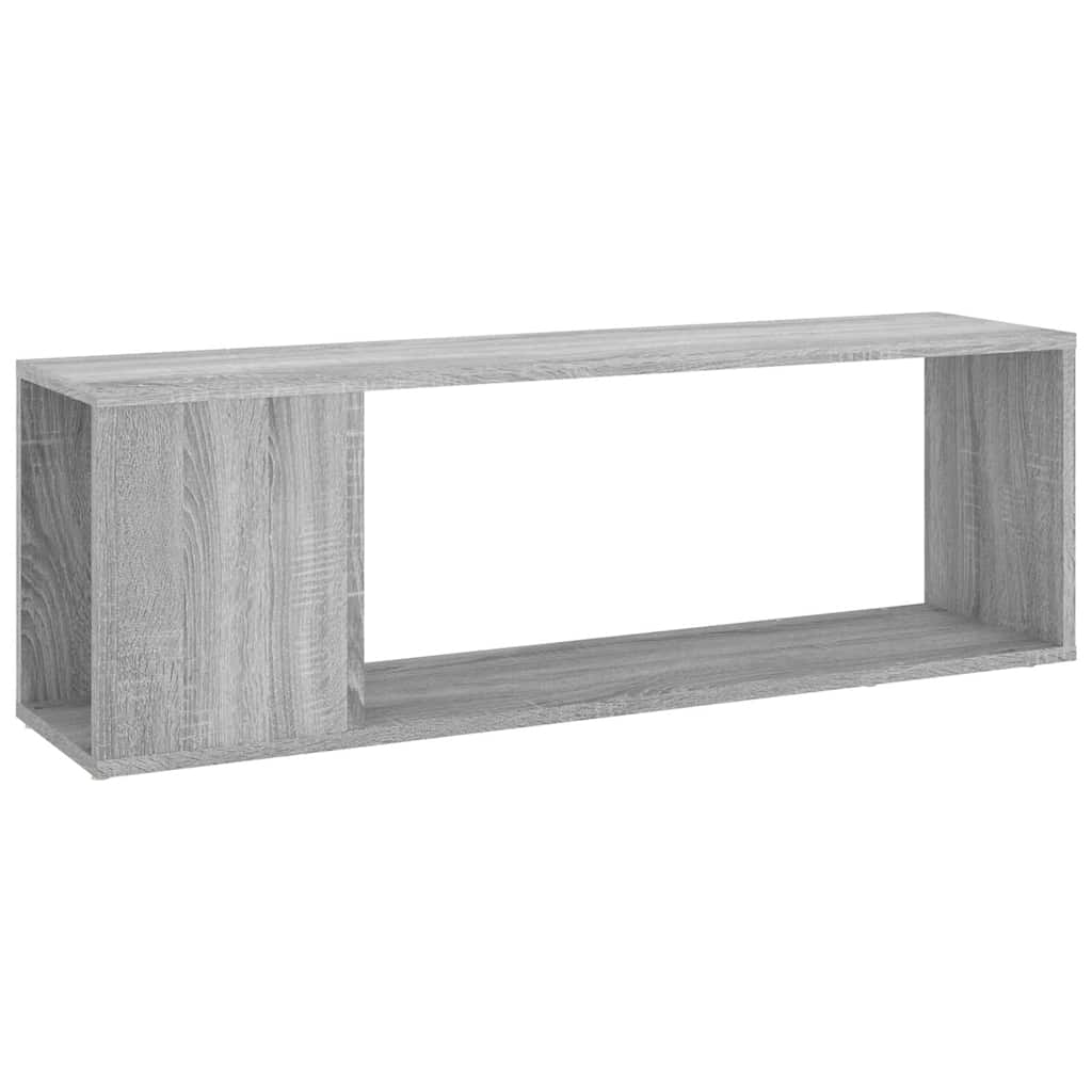 Vidaxl tv-meubel 100x24x32 cm bewerkt hout grijs sonoma eikenkleurig