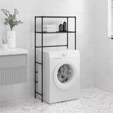 Machinerie de lavage vidaxl 2 couches 69x28x143 cm en fer noir