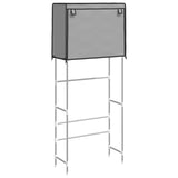 Rack de stockage Vidaxl pour la machine à laver Boven 2 couches 71x29.5x170,5 cm Gray